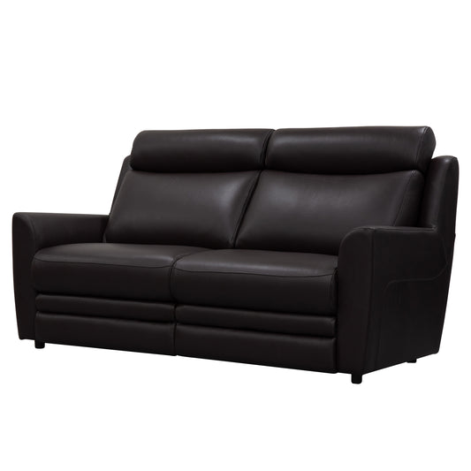 Parker Knoll Dakota Fixed Leather Large Two Seater Lounger Sofa