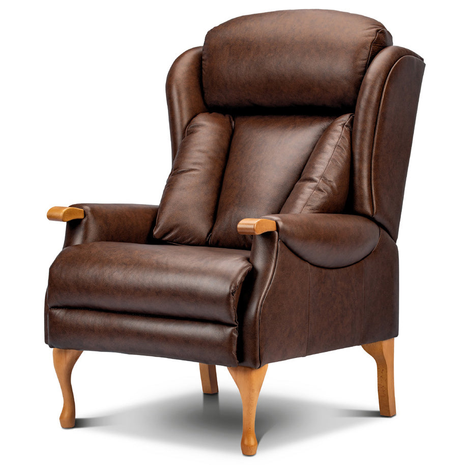 Sherborne Cartmel Knuckle Leather Fireside Chair