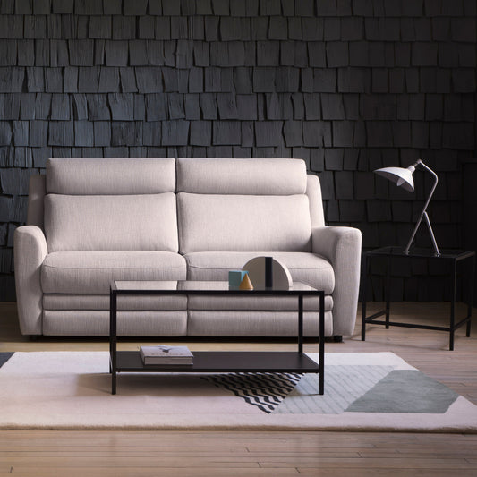 Parker Knoll Dakota Electric Power Recliner Fabric Large Two Seater Lounger Sofa