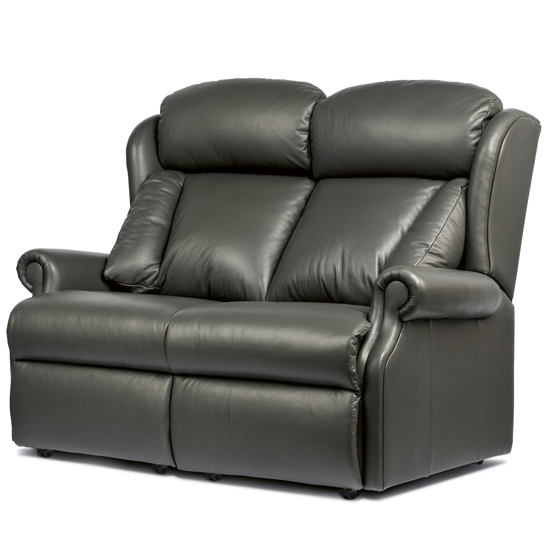 Sherborne Cartmel Fixed Leather Two Seater Sofa