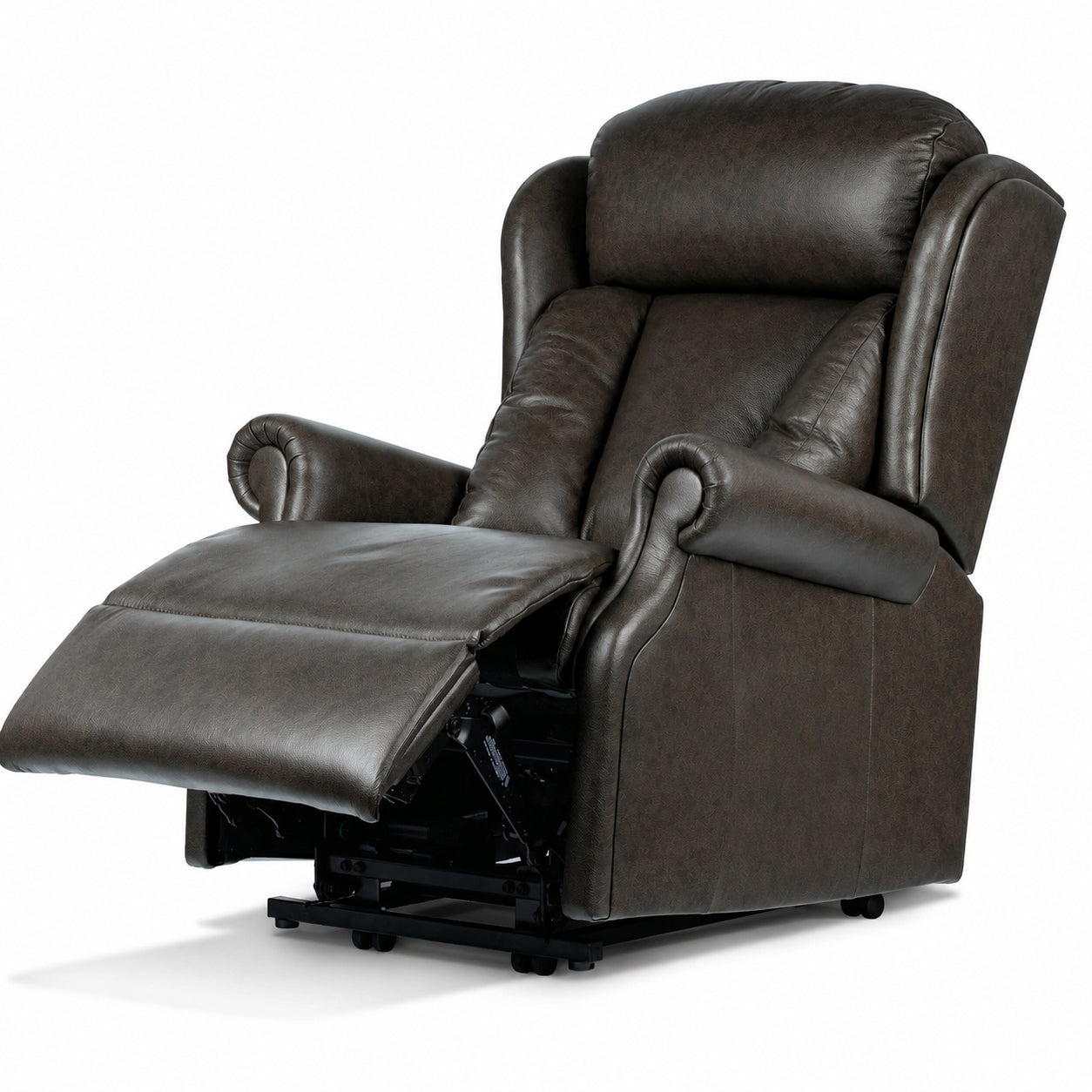 Sherborne Cartmel Electric Powered Recliner Leather Armchair With Headrest Adjustment Option