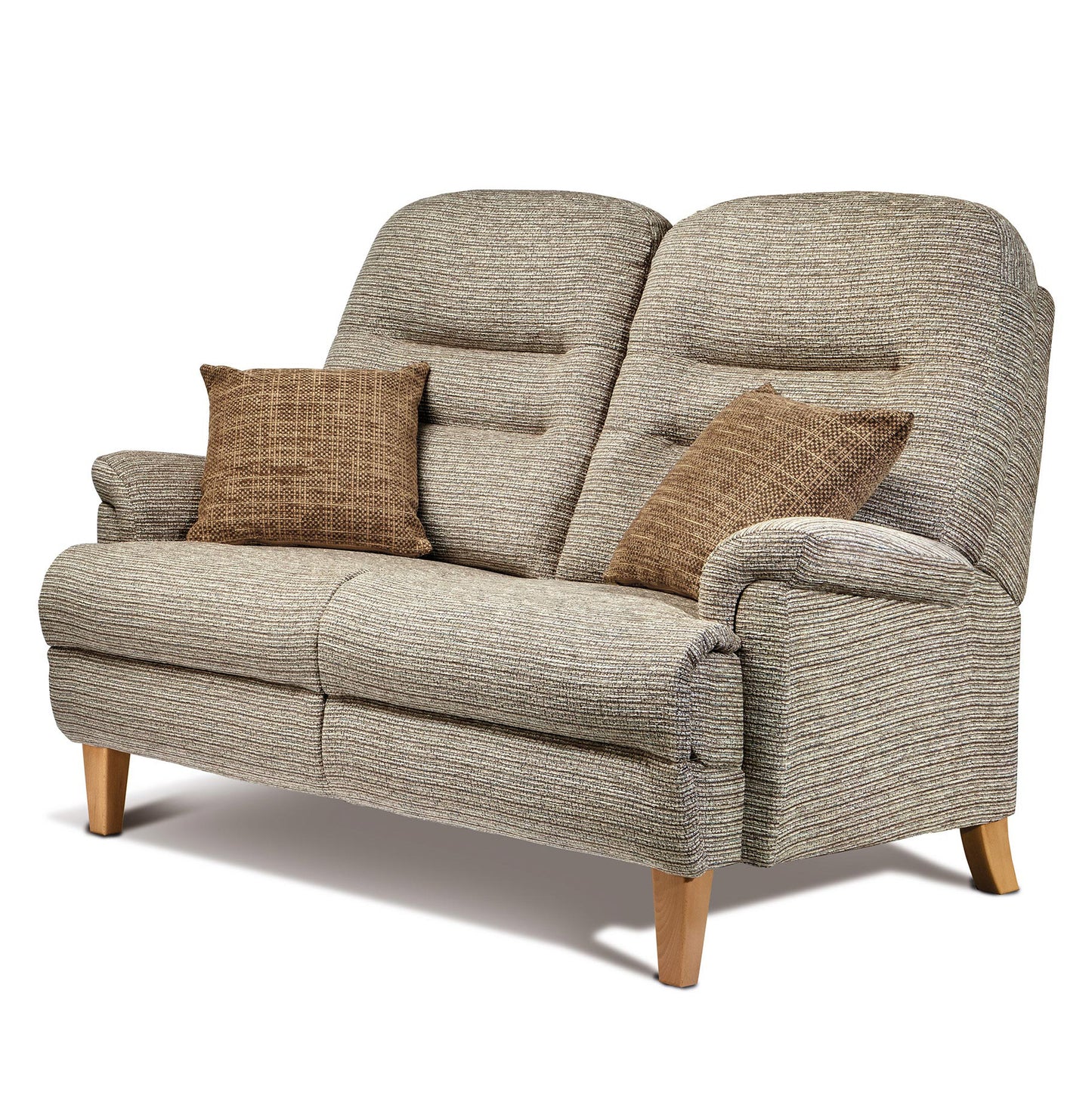 Sherborne Keswick Fireside Classic Fixed Fabric Two Seater Sofa