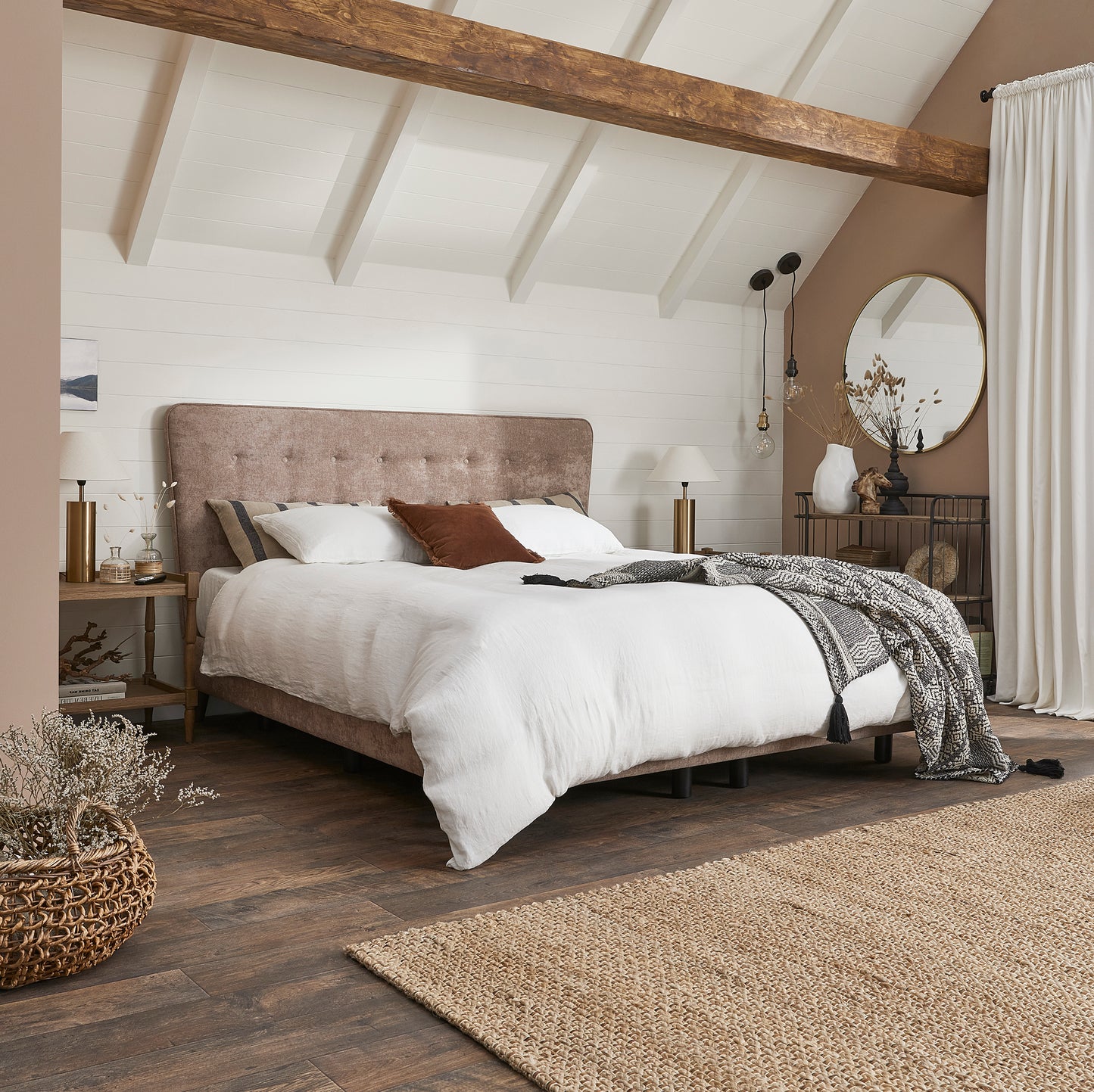 Romeo Premium Upholstered Adjustable Bed With A Memory Foam Medium Firm Feel Mattress VAT FREE