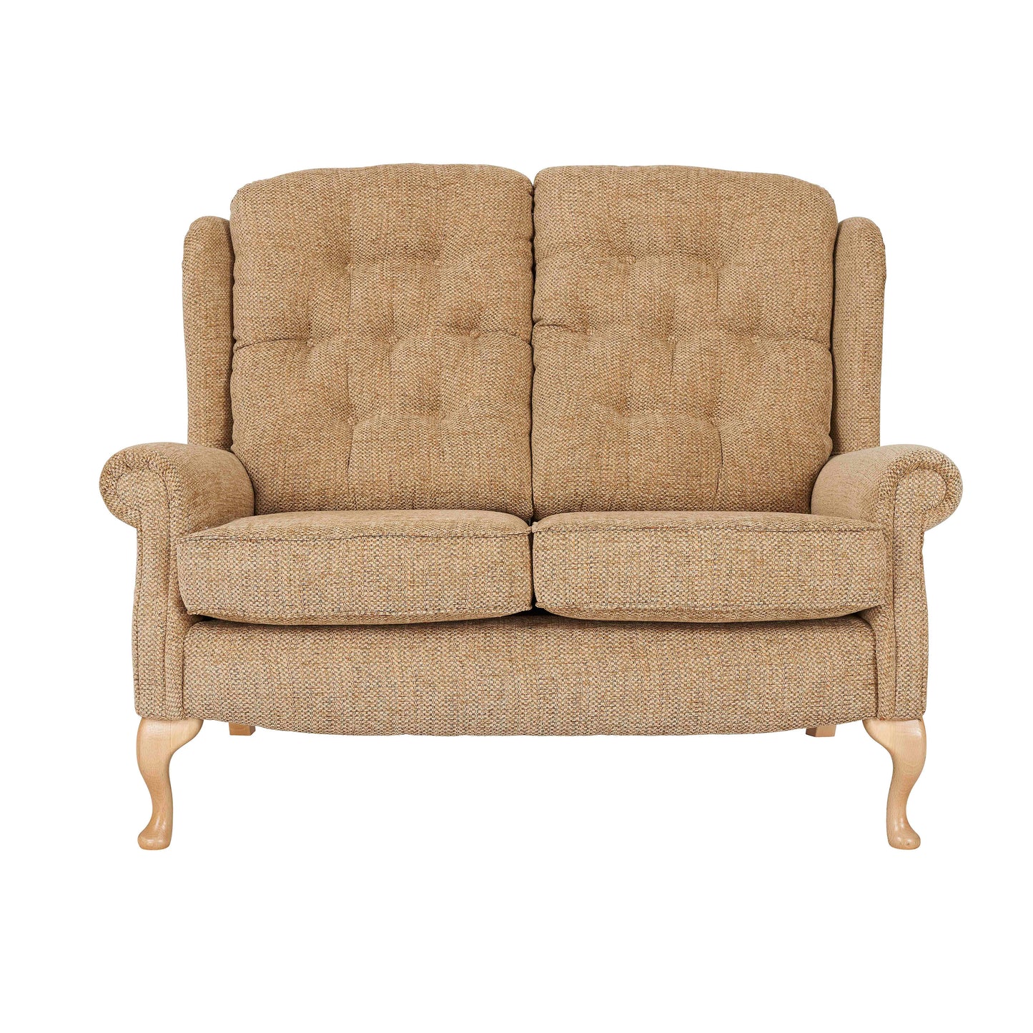 Celebrity Woburn Legged Fixed Fabric Fireside Two Seater Settee