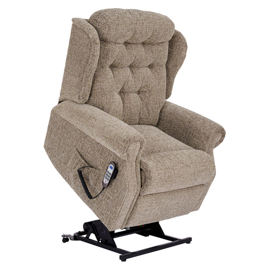 Celebrity Woburn Single Motor Rise And Recliner Fabric Armchair With Mammoth Foam VAT FREE