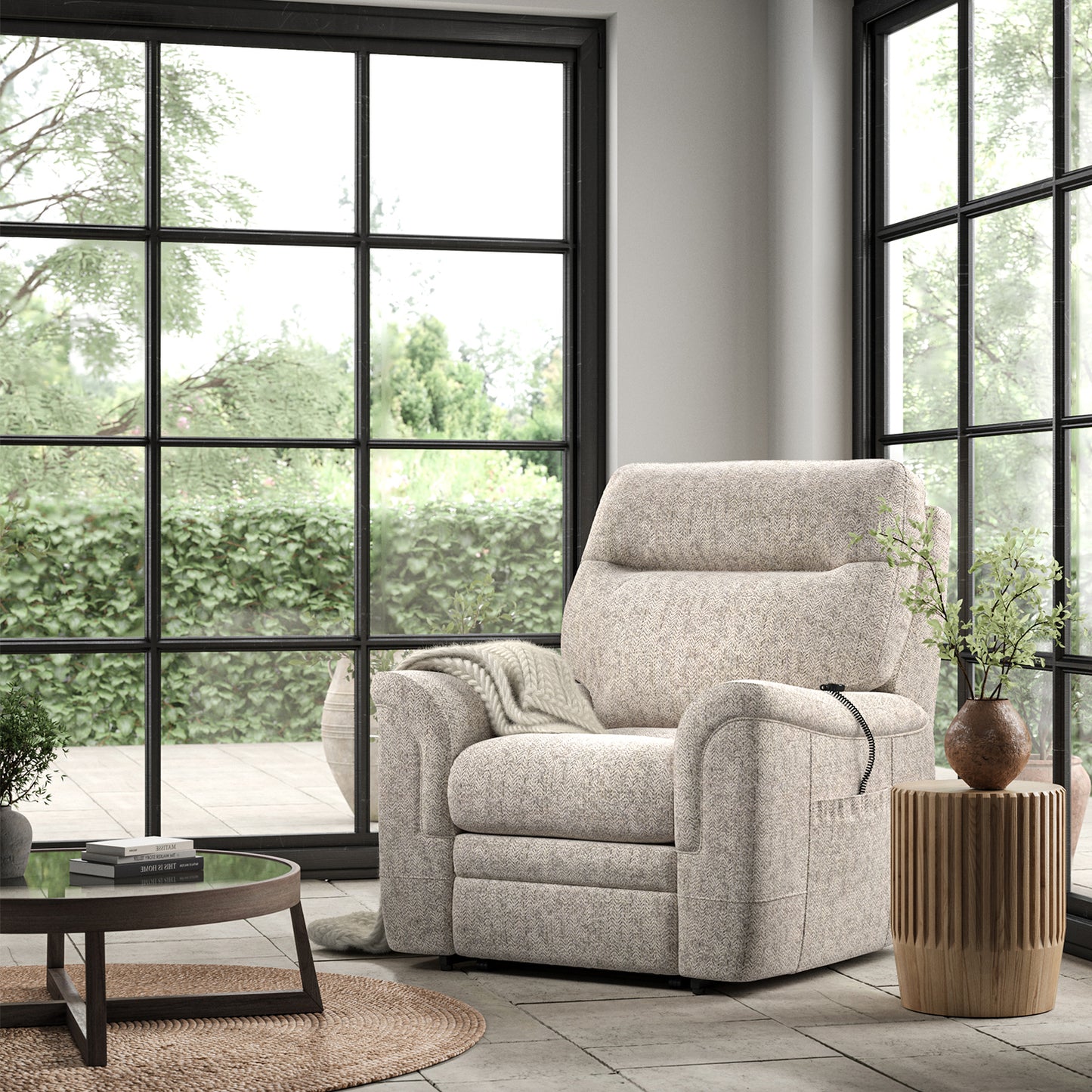 Parker Knoll Hudson 23 Fixed Fabric Armchair