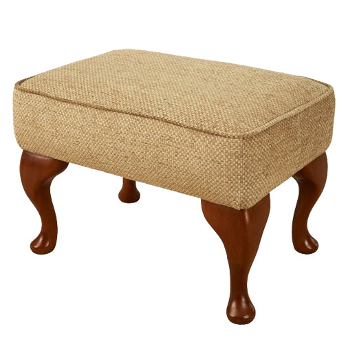 Celebrity Storage & Legged Footstool In Fabric