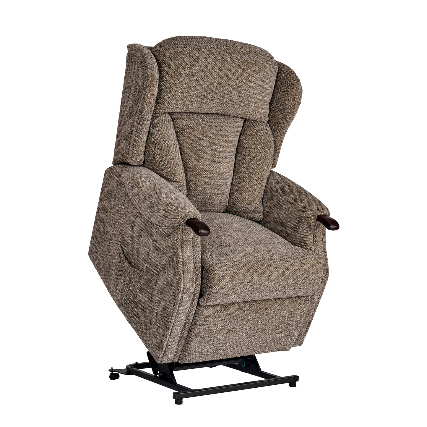 Celebrity Canterbury Single Motor Rise And Recliner Fabric Armchair With Mammoth Foam VAT FREE
