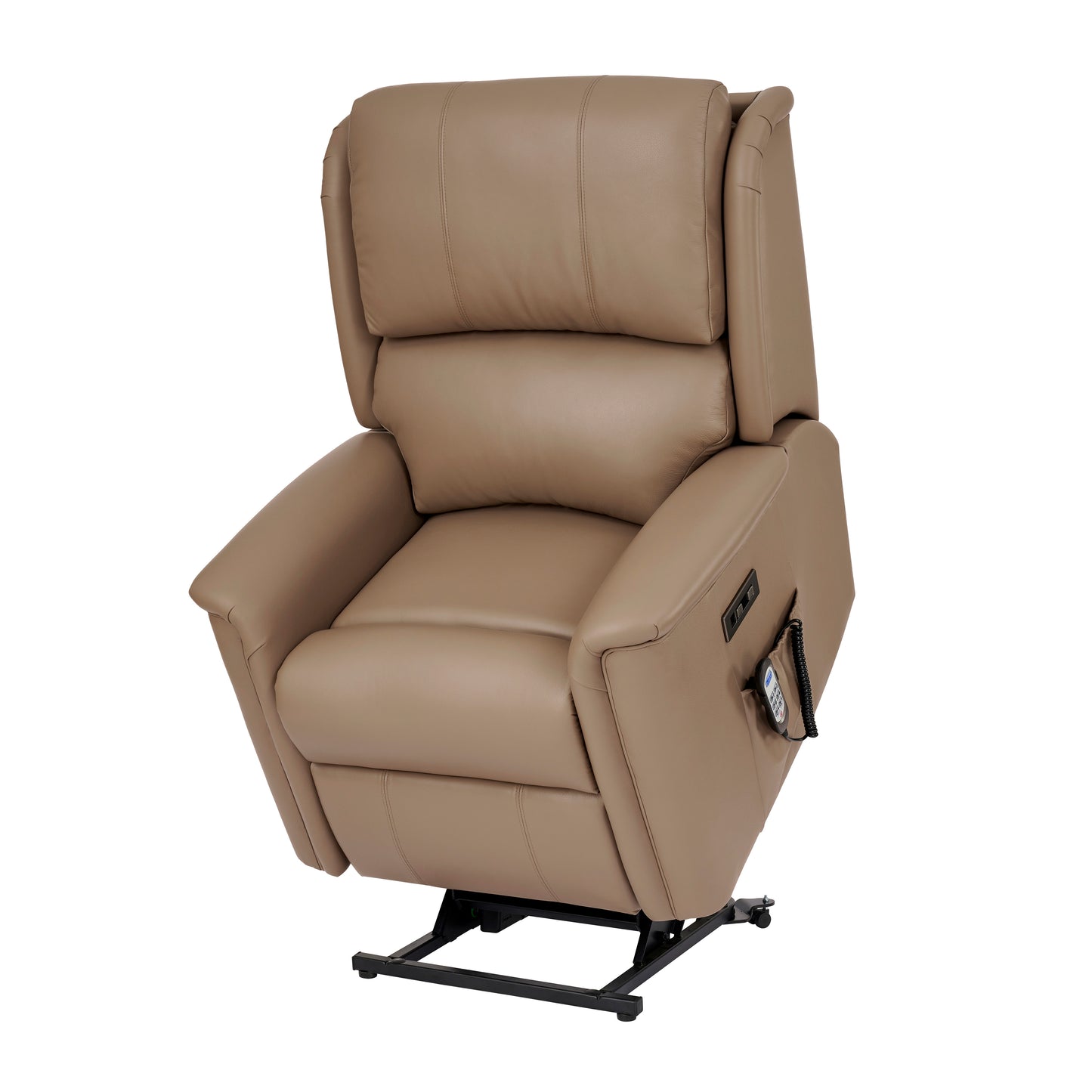 Celebrity Farndon Cloud Zero Triple Motor Rise And Recliner Leather Armchair With Lumbar & Headrest Adjustment Option VAT FREE