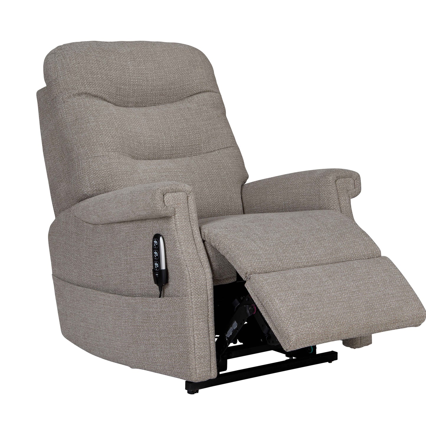 Celebrity Sandhurst Manual Recliner With Swivel Option Fabric Armchair With Mammoth Foam