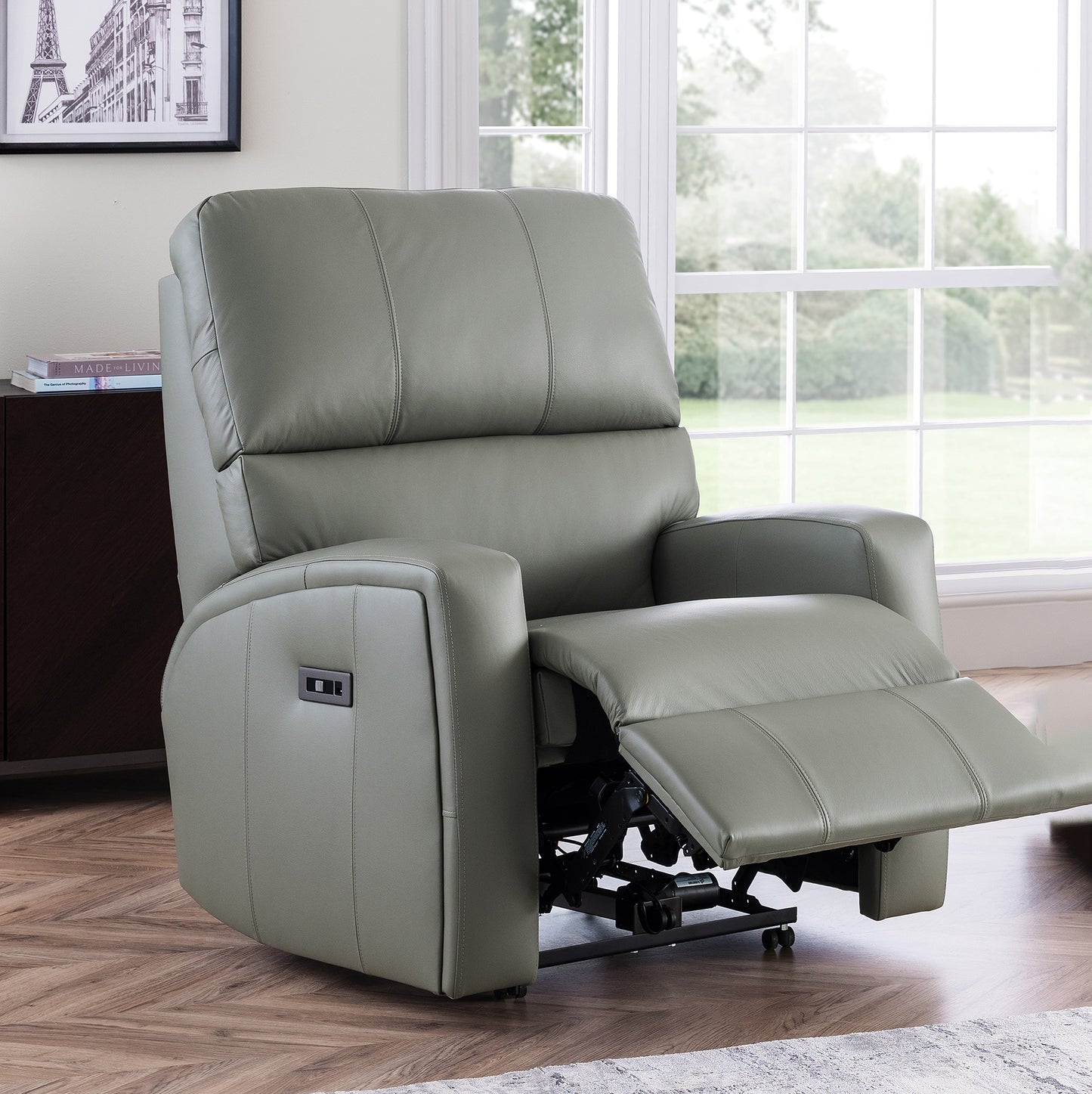 Celebrity Southwell Dual Motor Rise And Recliner Leather Armchair With Lumbar & Headrest Adjustment Option VAT FREE