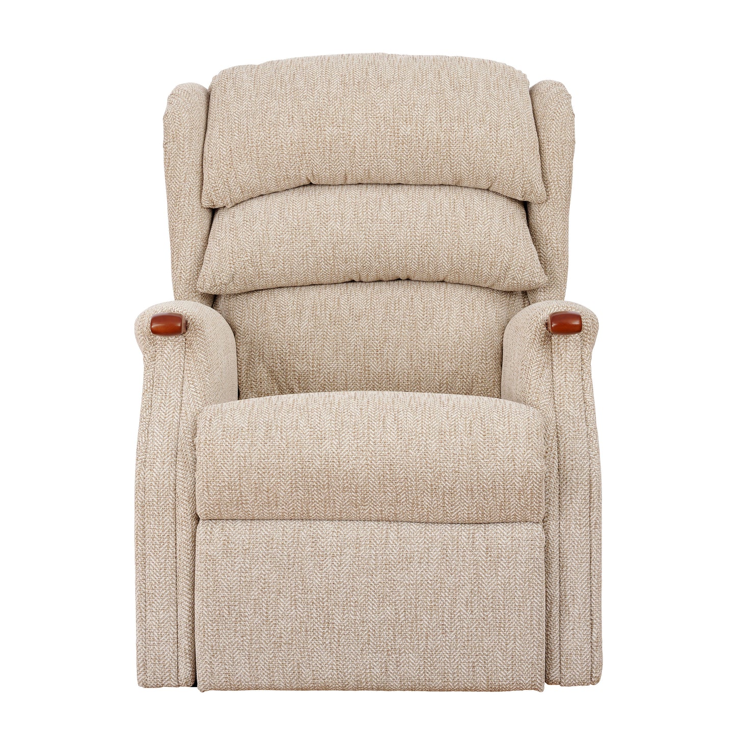 Beige Celebrity Westbury recliner chair on a white background