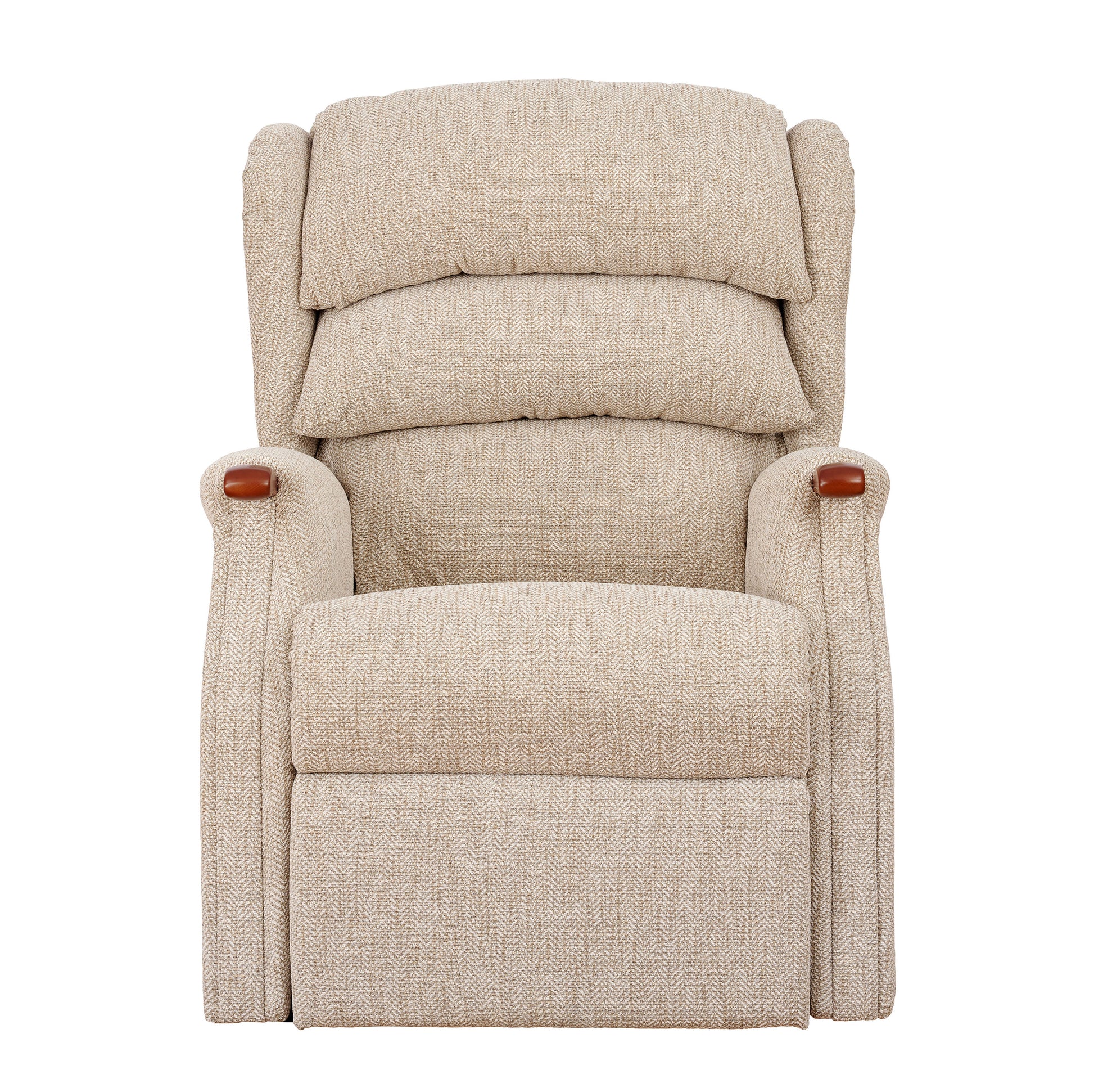 Beige Celebrity Westbury recliner chair on a white background