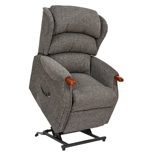 Celebrity Westbury Fabric Dual Motor Rise And Recliner Armchair With Mammoth Foam & Lumbar & Headrest Adjustment Option VAT FREE