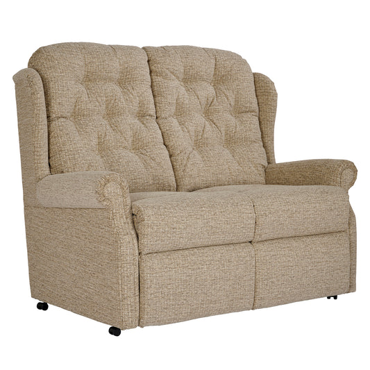 Celebrity Woburn Two Seater Settee Electric Powered Reclining Fabric Sofa With Mammoth Foam