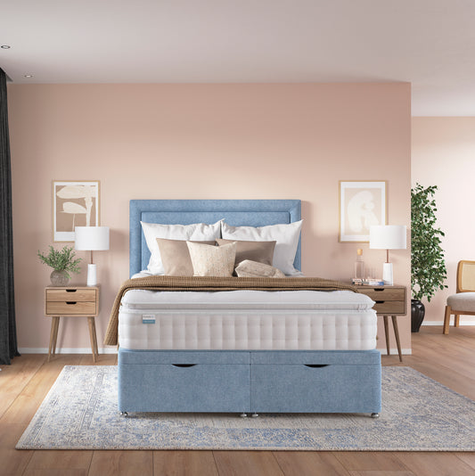 Dunlopillo Elite Comfort Pillow Top Premium Talalay Latex Divan Bed Set