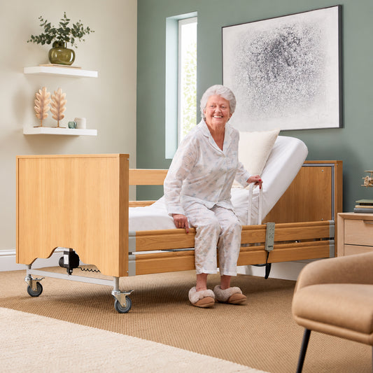 Profiling High Low Home Care Opera Classic 3ft Single Adjustable Bed VAT FREE