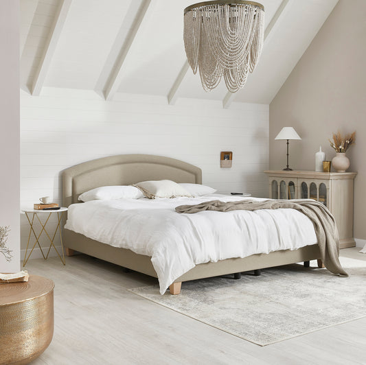 Eden Premium Upholstered Adjustable Bed With A Gel Pro 4000 Pocket Sprung Medium Firm Feel Mattress VAT FREE