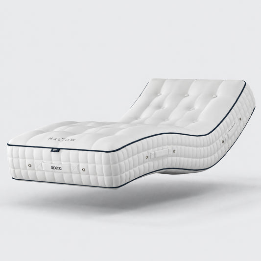 Opera Mallow 1000 Pocket Sprung Medium Firm Feel Wool & Cotton Adjustable Bed Mattress VAT FREE