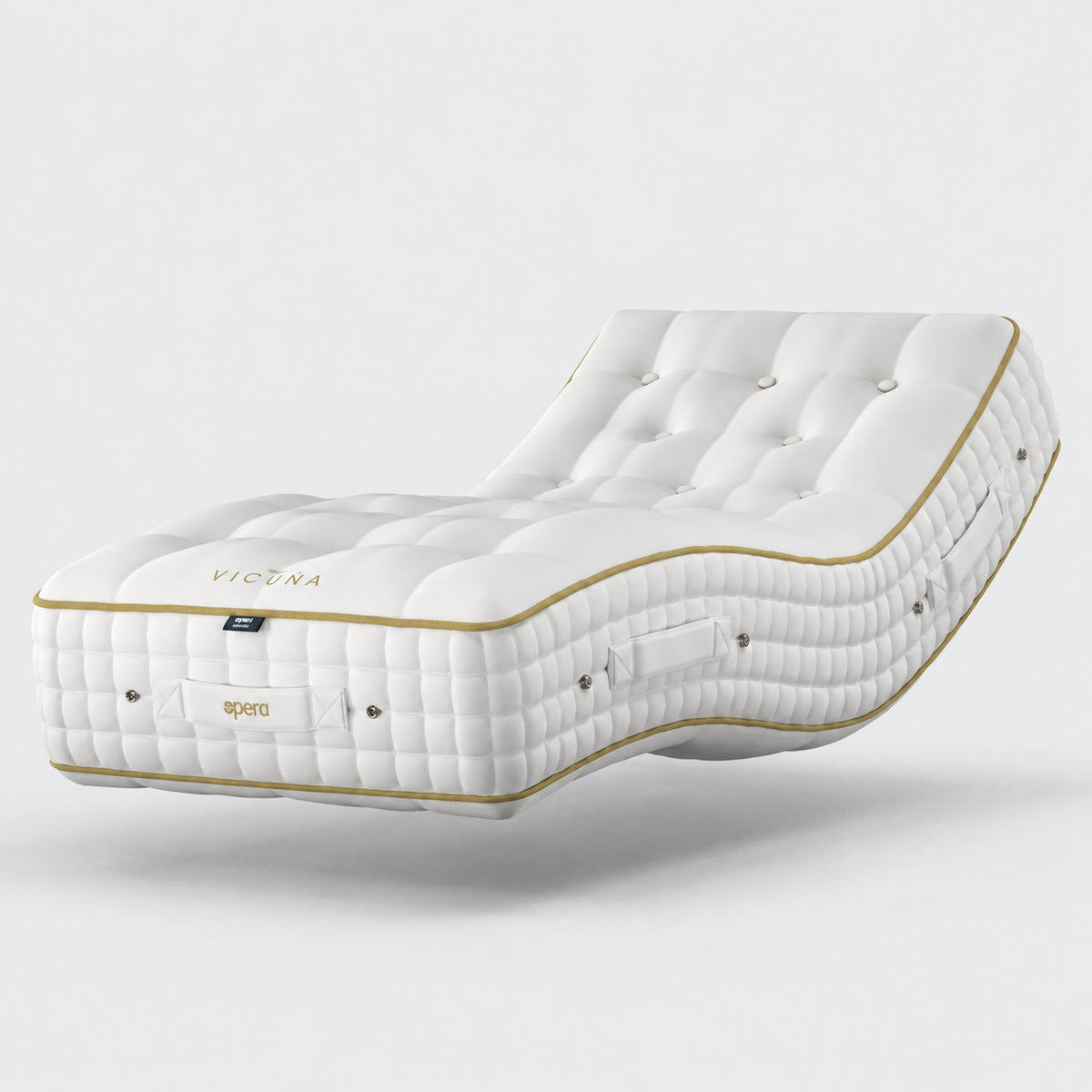 Opera Vicuna 2000 Pocket Sprung Soft, Medium Or Firm Feel Adjustable Bed Mattress VAT FREE
