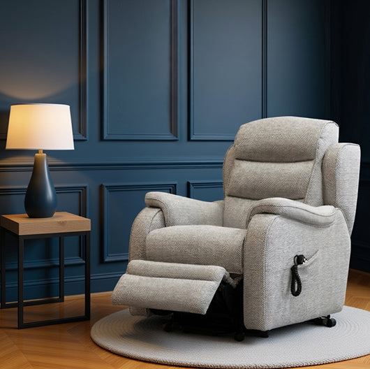 Parker Knoll Michigan 25 Dual Motor Fabric Riser Recliner Armchair