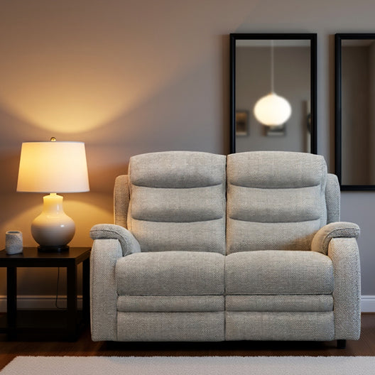 Parker Knoll Michigan 25 Fixed Fabric Two Seater Sofa