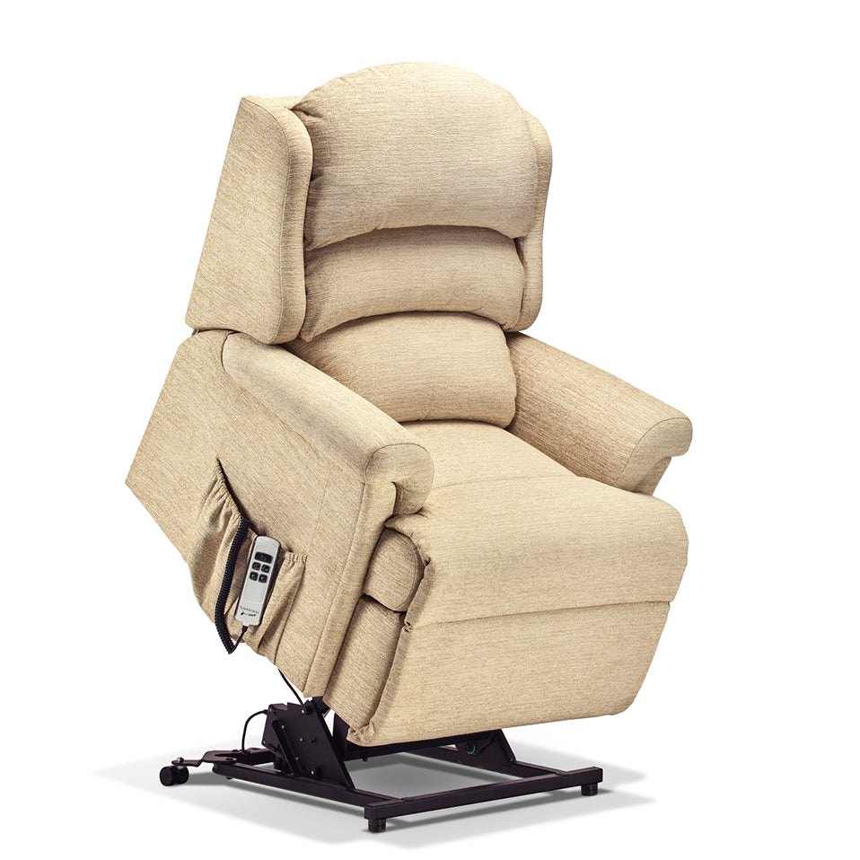 Sherborne Albany Cloud Comfort Triple Motor Fabric Rise And Recliner Armchair VAT FREE