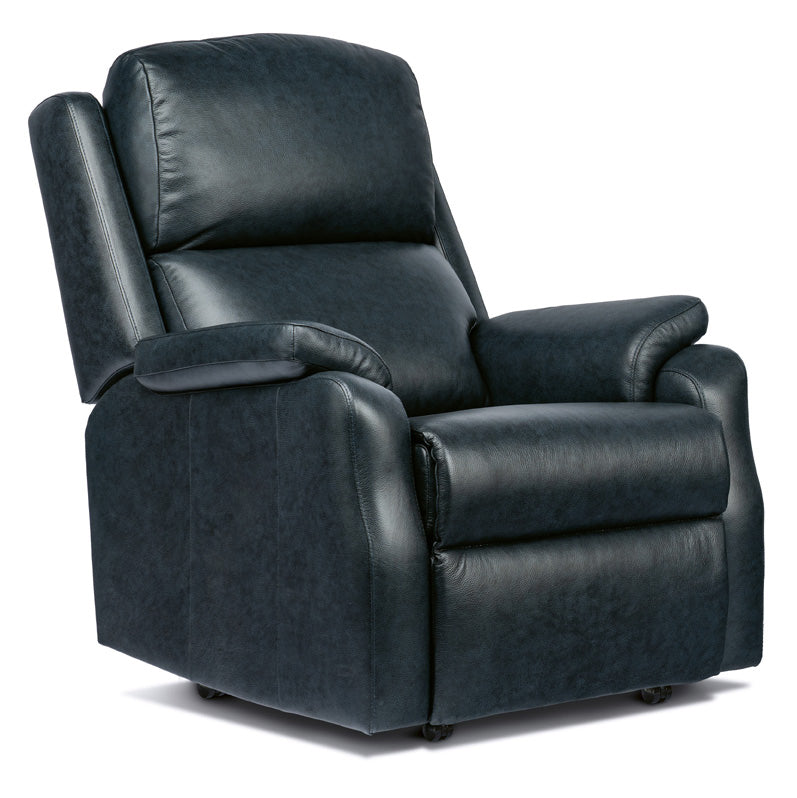 Sherborne Dakota Single Motor Leather Riser Recliner Armchair With Lumbar & Headrest Adjustment Option VAT FREE