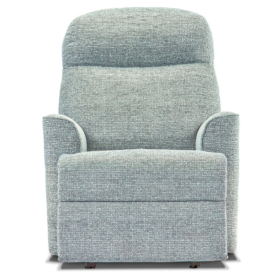 Grey Sherborne Harrow recliner chair on a white background