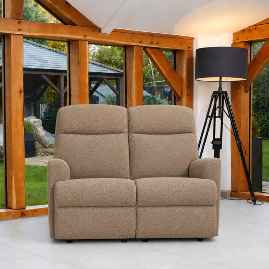 Sherborne Harrow Two Seater Fixed Fabric Sofa