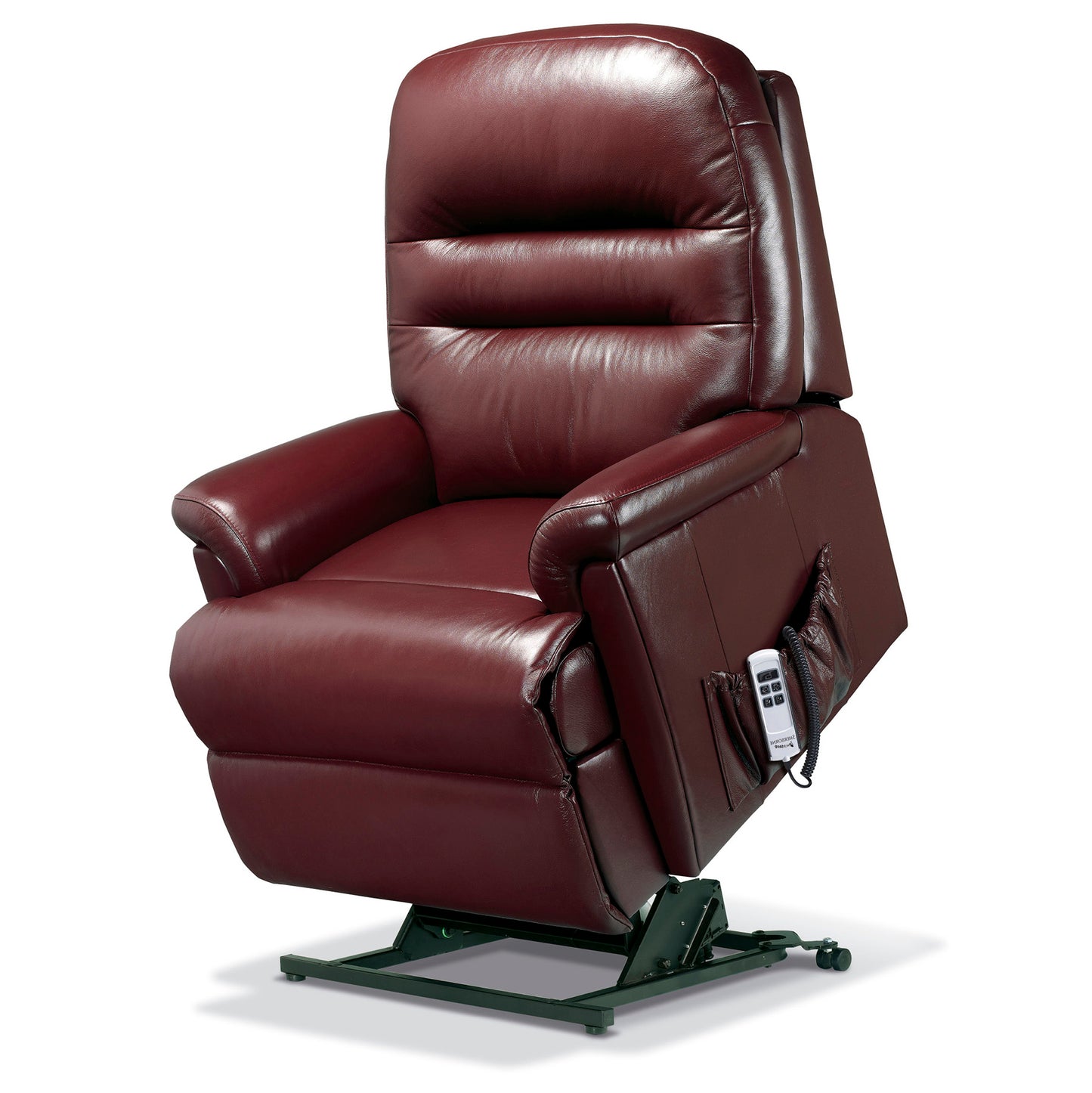 Sherborne Keswick Single Motor Leather Rise And Recliner Armchair VAT FREE