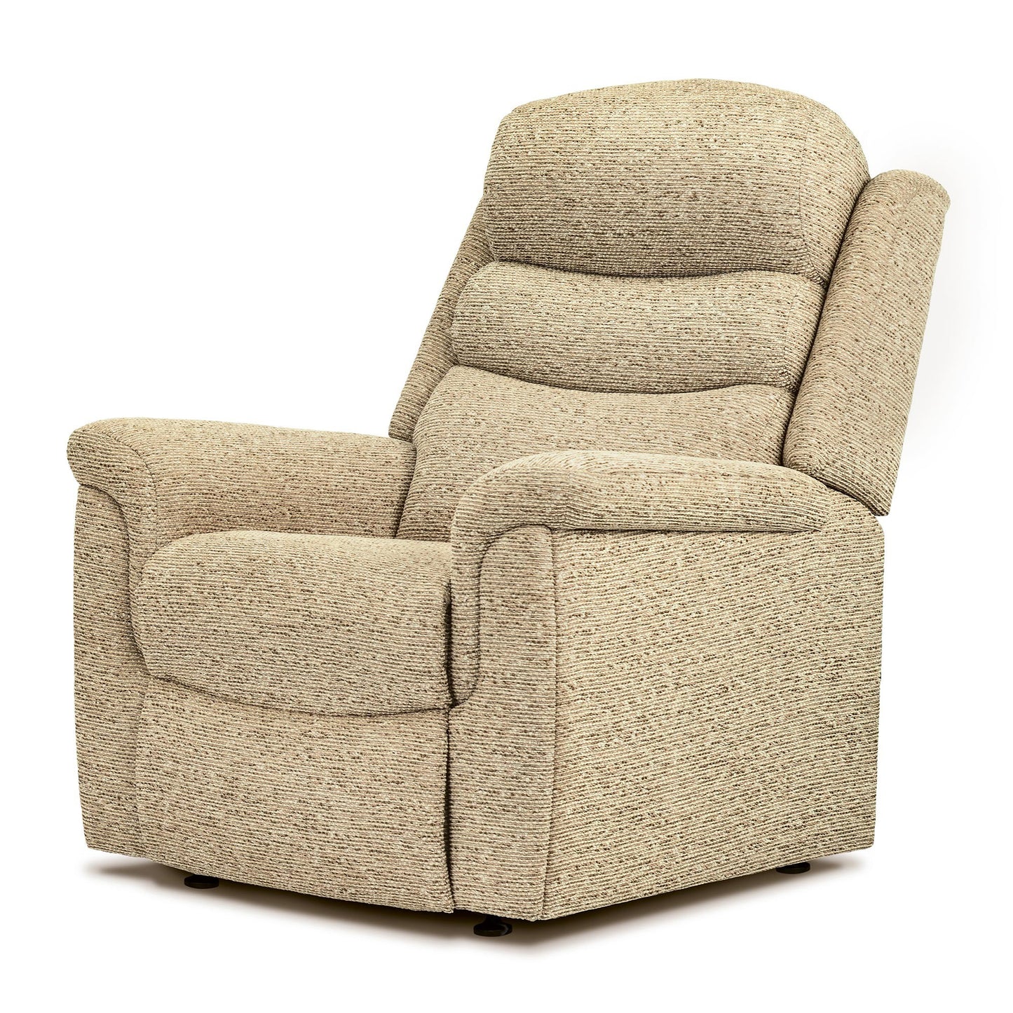 Sherborne Leyburn Electric Powered Fabric Recliner Armchair With Headrest Adjustment Option