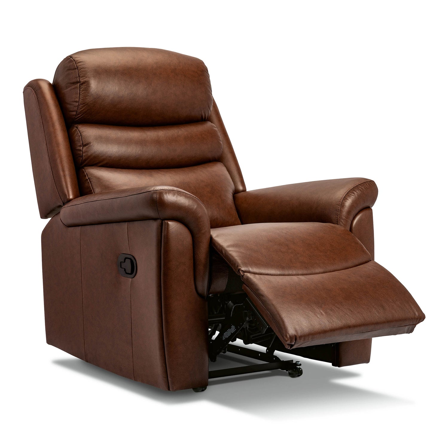 Sherborne Leyburn Electric Recliner Leather Armchair With Headrest Adjustment Option
