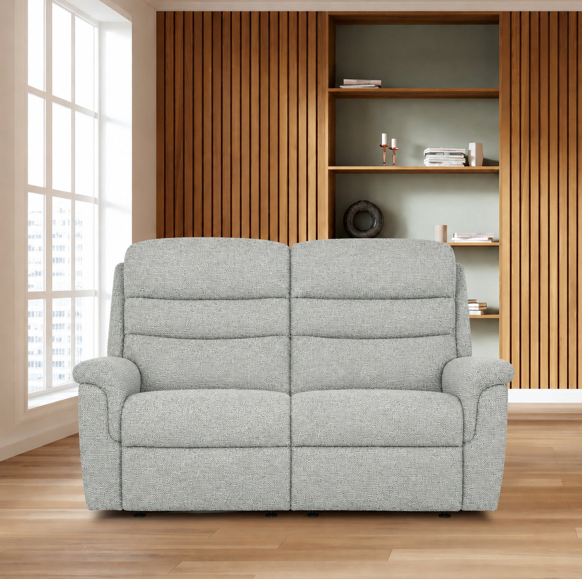 Sherborne Leyburn Two Seater Lounger Fixed Fabric Sofa