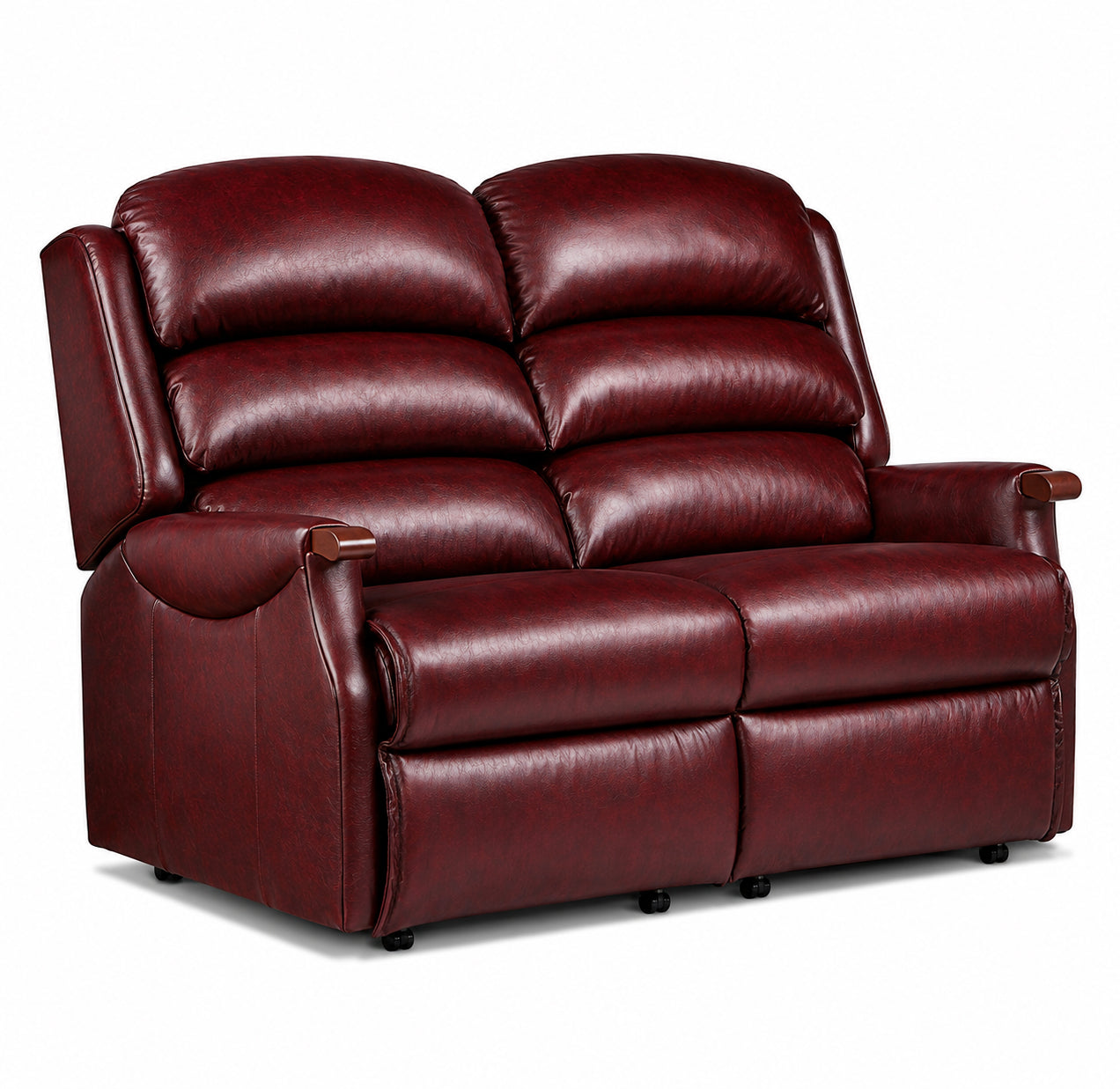 Sherborne Malham Two Seater Fixed Leather Sofa