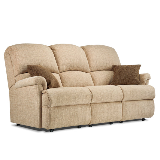 Sherborne Nevada Three Seater Fixed Fabric Sofa