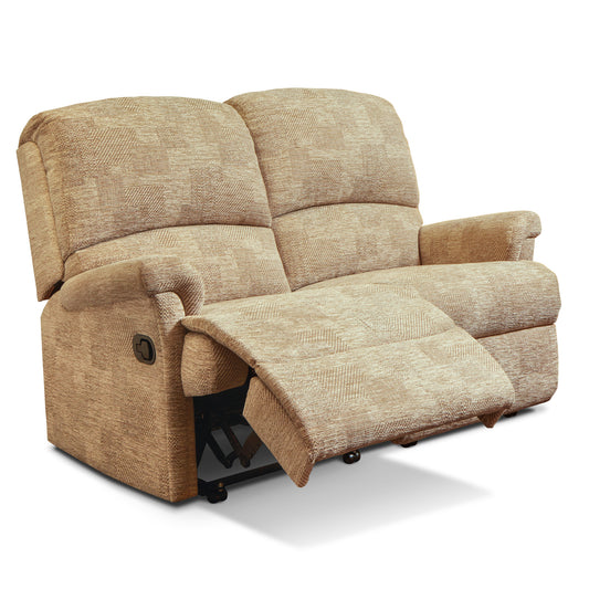 Sherborne Nevada Two Seater Manual Reclining Fabric Sofa