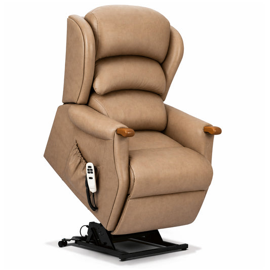 sherborne ryedale knuckle leather riser recliner