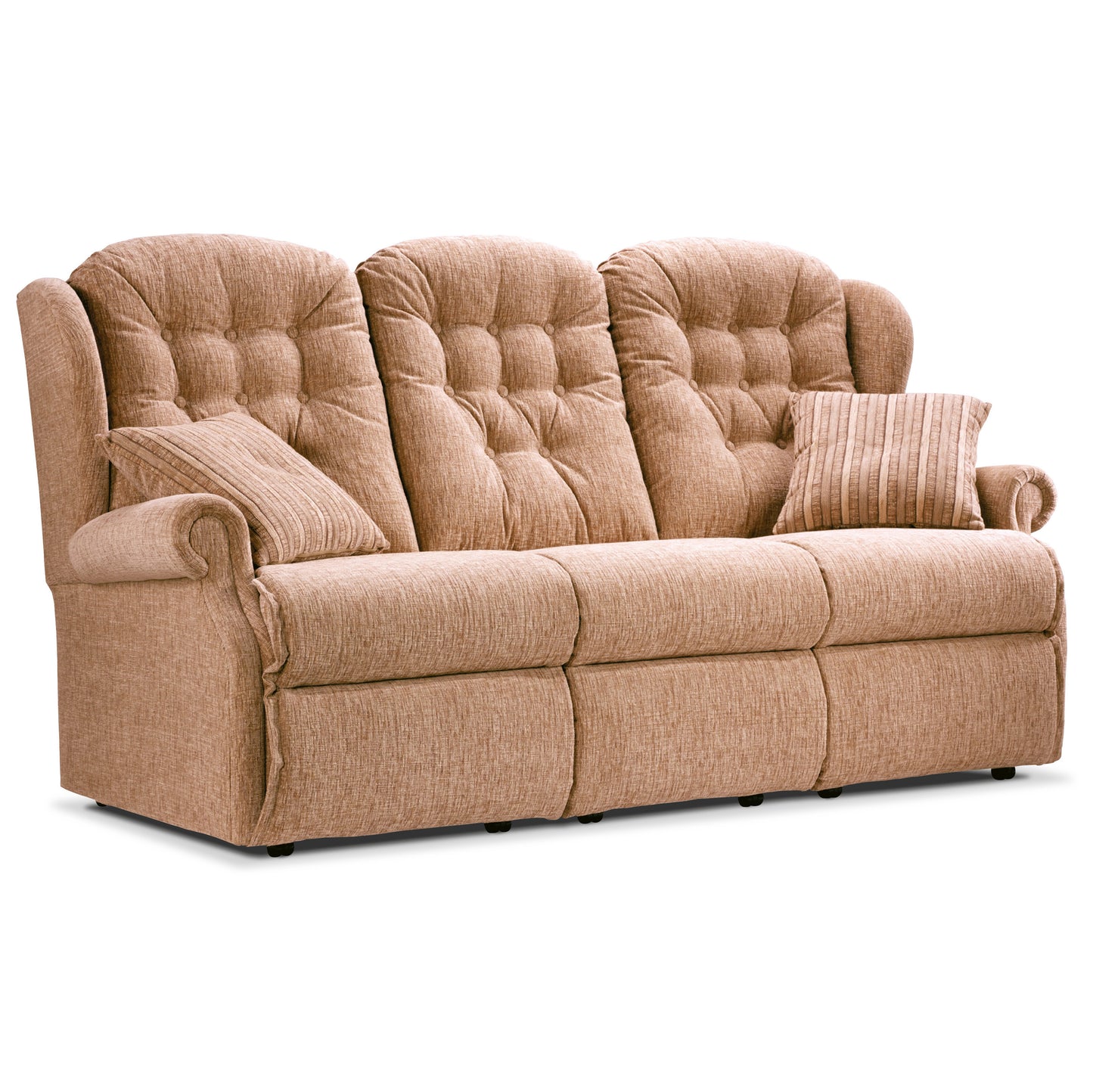 Sherborne Lynton Three Seater Manual Reclining Fabric Sofa
