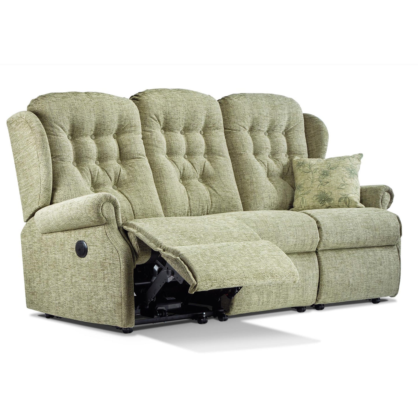 Sherborne Lynton Three Seater Manual Reclining Fabric Sofa