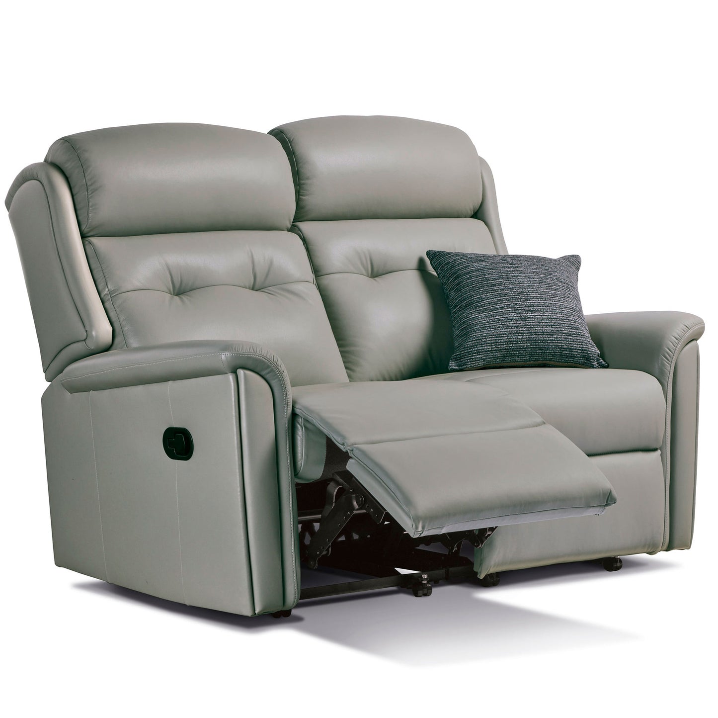 Sherborne Roma Two Seater Manual Reclining Leather Sofa