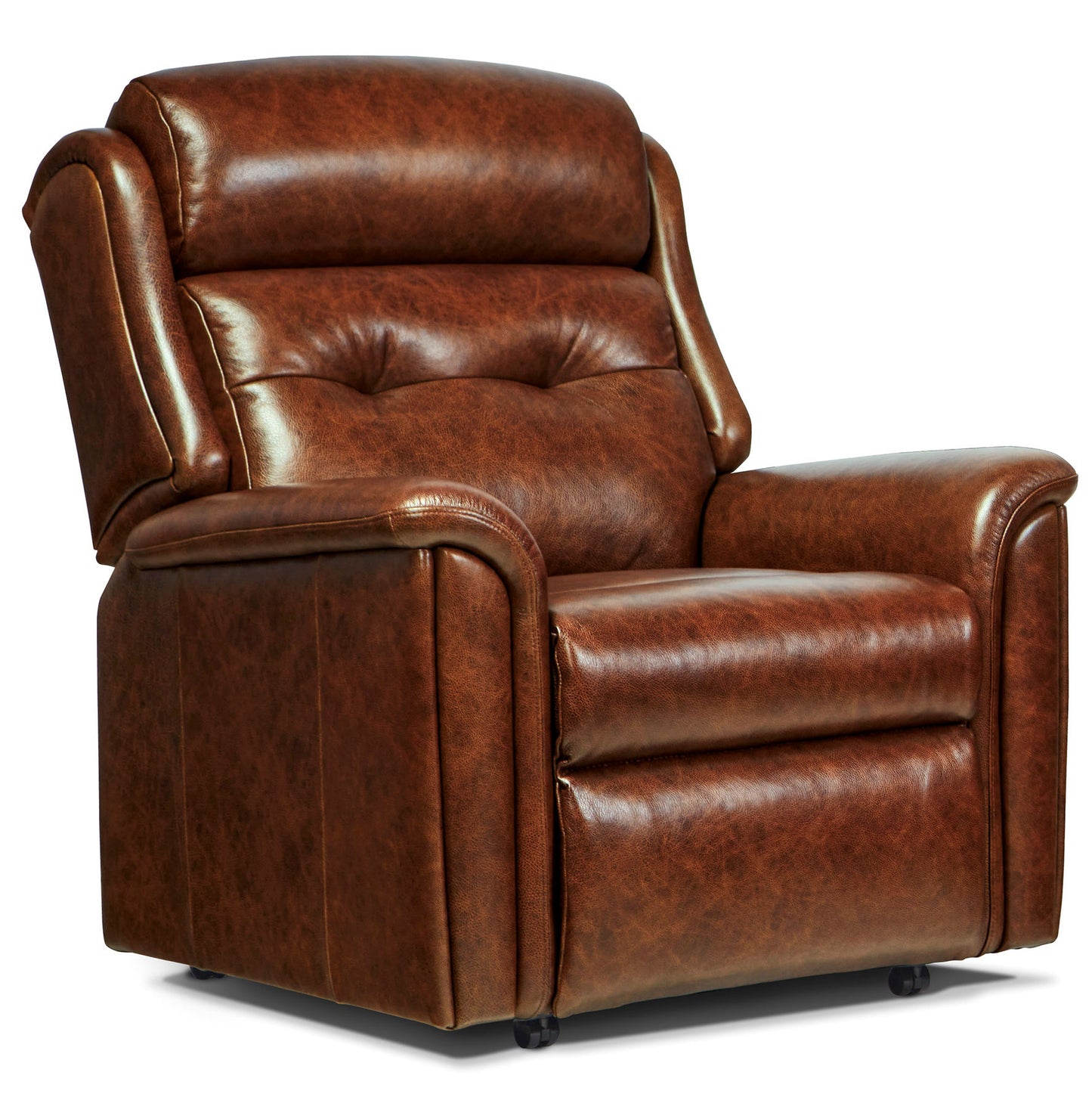 Sherborne Roma Electric Recliner Leather Armchair With Headrest Adjustment Option
