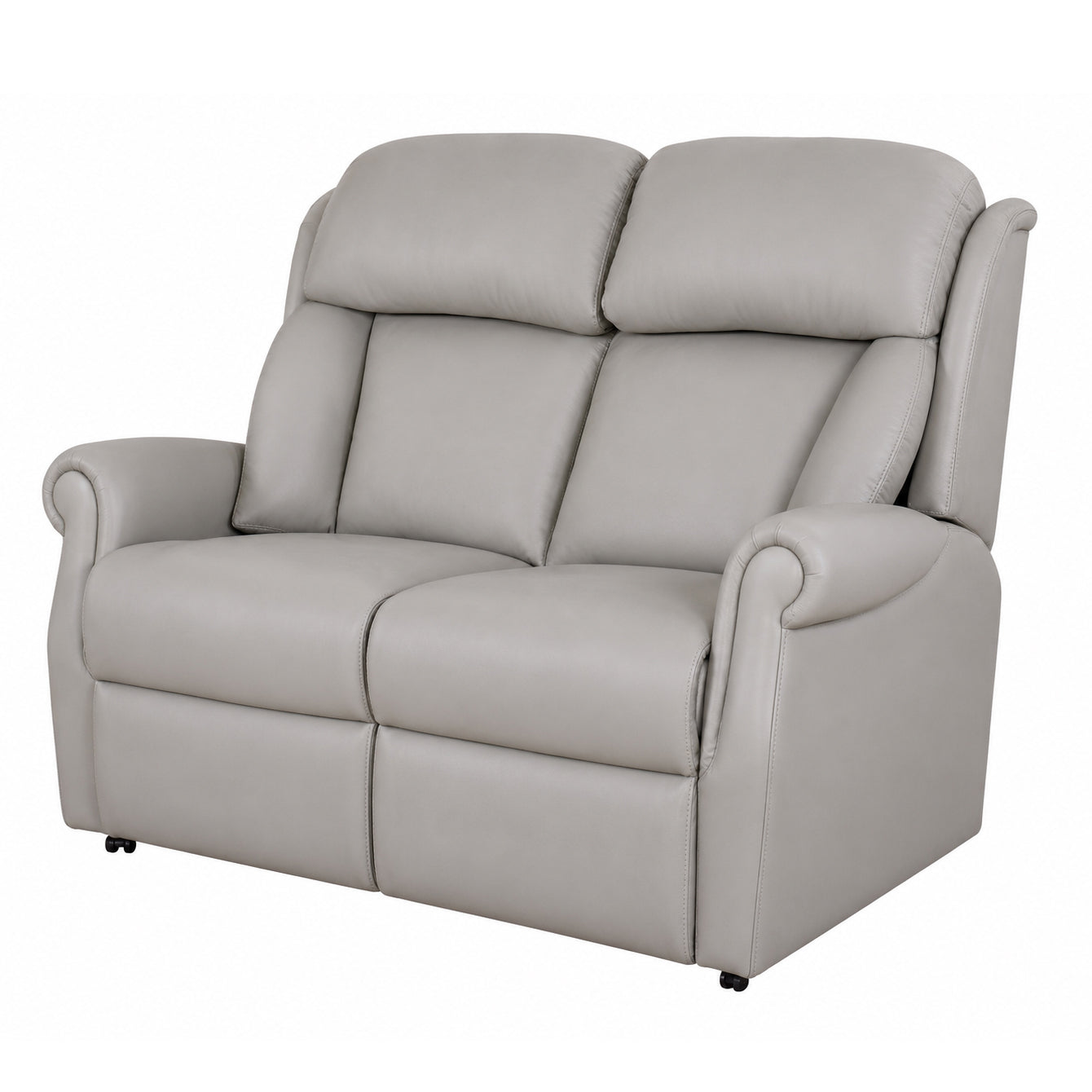 Celebrity Ashfield Two Seater Electric Powered Reclining Leather Sofa With Lumbar & Headrest Adjustment Option