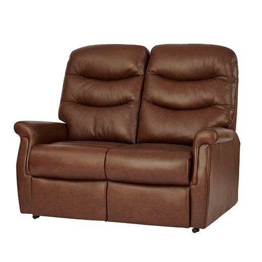 Celebrity Hollingwell Two Seater Fixed Leather Sofa
