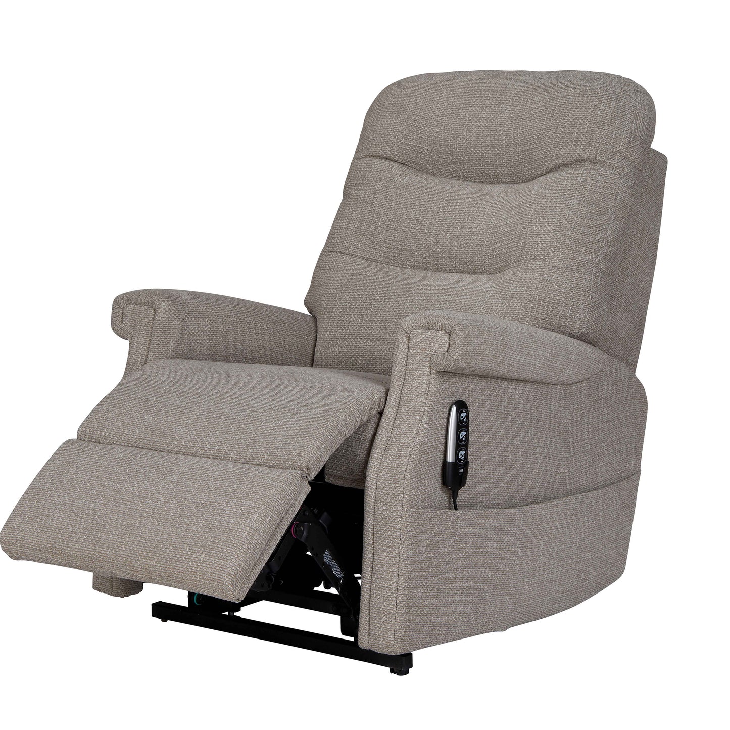 Celebrity Sandhurst Manual Recliner With Swivel Option Fabric Armchair With Mammoth Foam