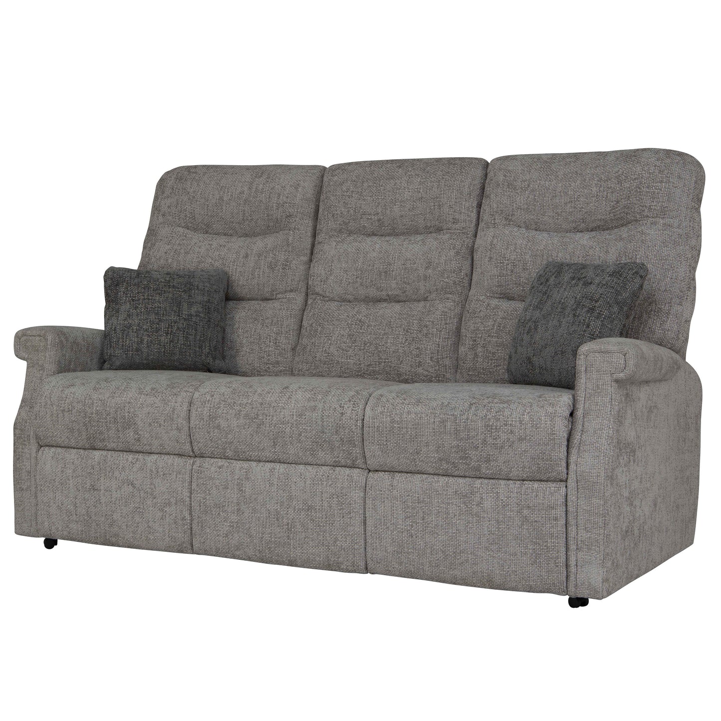 Celebrity Sandhurst Three Seater Settee Fixed Fabric Sofa With Mammoth Foam