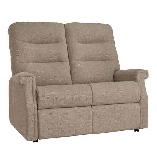 Celebrity Sandhurst Two Seater Settee Electric Powered Reclining Fabric Sofa With Mammoth Foam