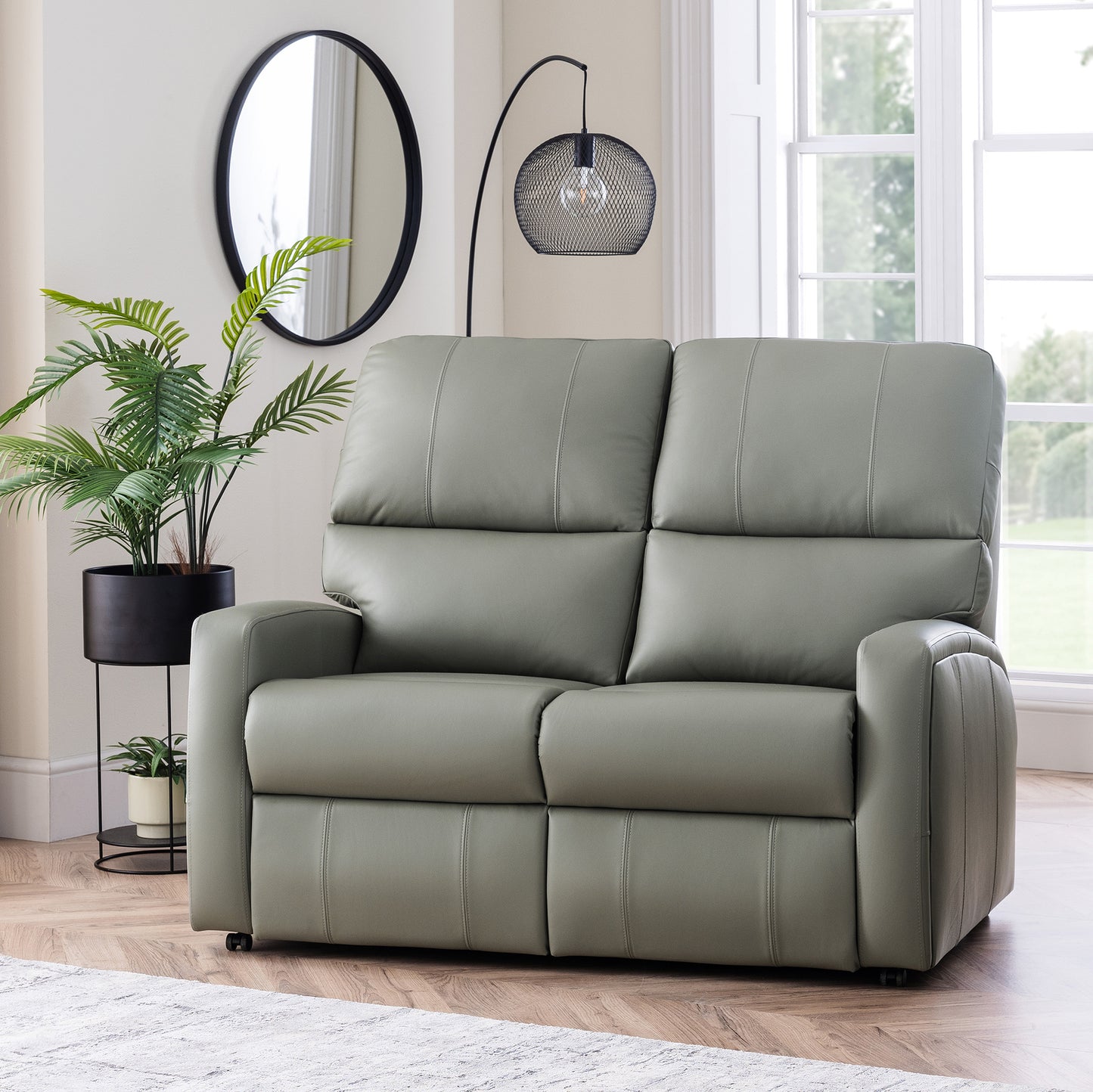 Celebrity Southwell Two Seater Fixed Leather Sofa