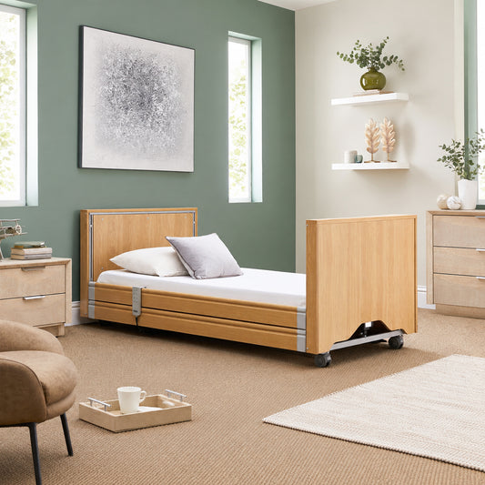 Profiling High Low Home Care Opera Classic Low 3ft Single Adjustable Bed VAT FREE