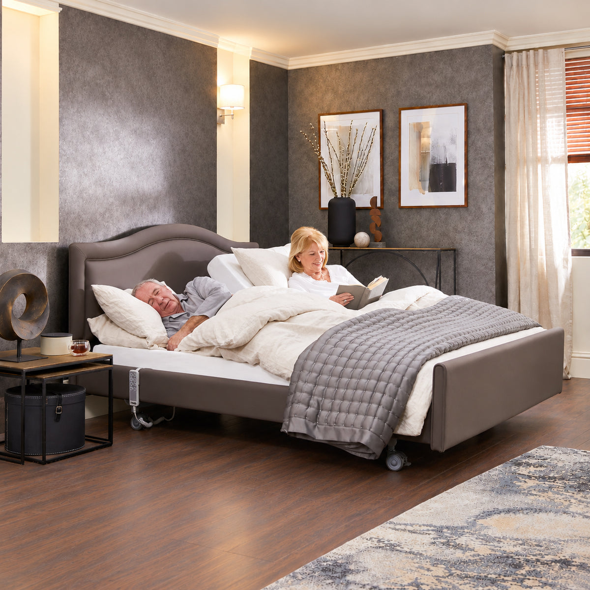 Opera Signature Comfort Dual Profiling High Low Home Care Adjustable Bed Base Only VAT FREE